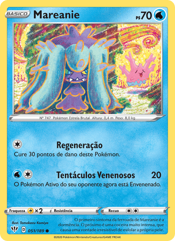 Mareanie, card 51 from Escuridão Incandescente