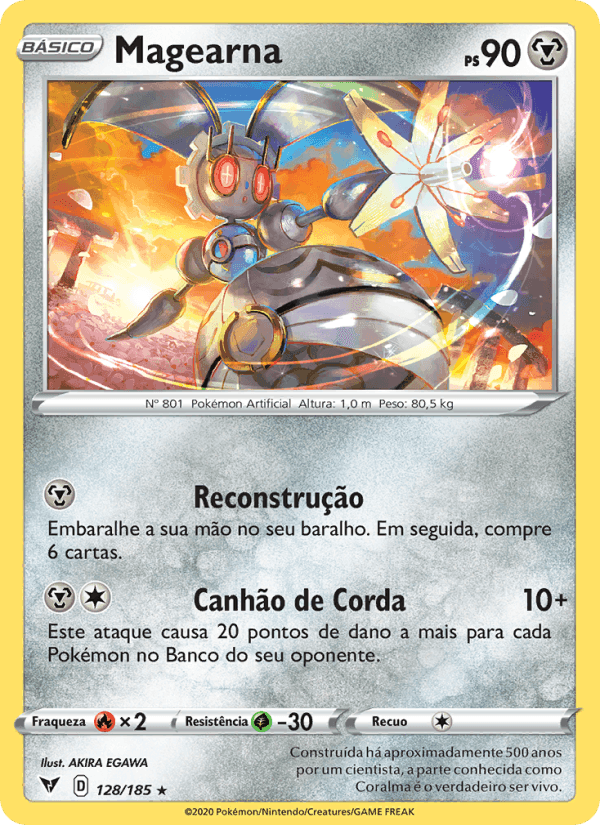 Magearna, card 128 from Voltagem Vívida