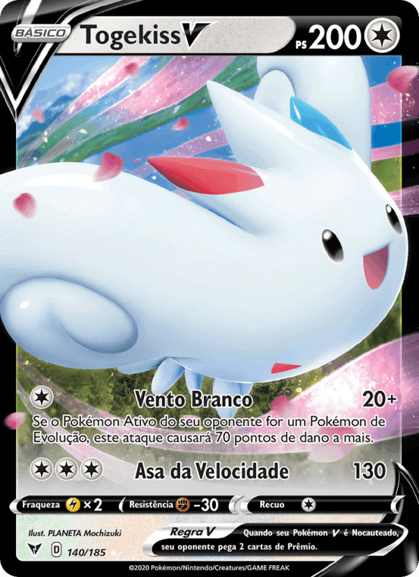 Togekiss V, card 140 from Voltagem Vívida