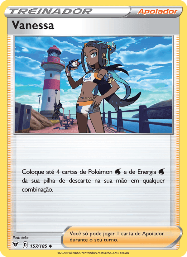 Vanessa, card 157 from Voltagem Vívida