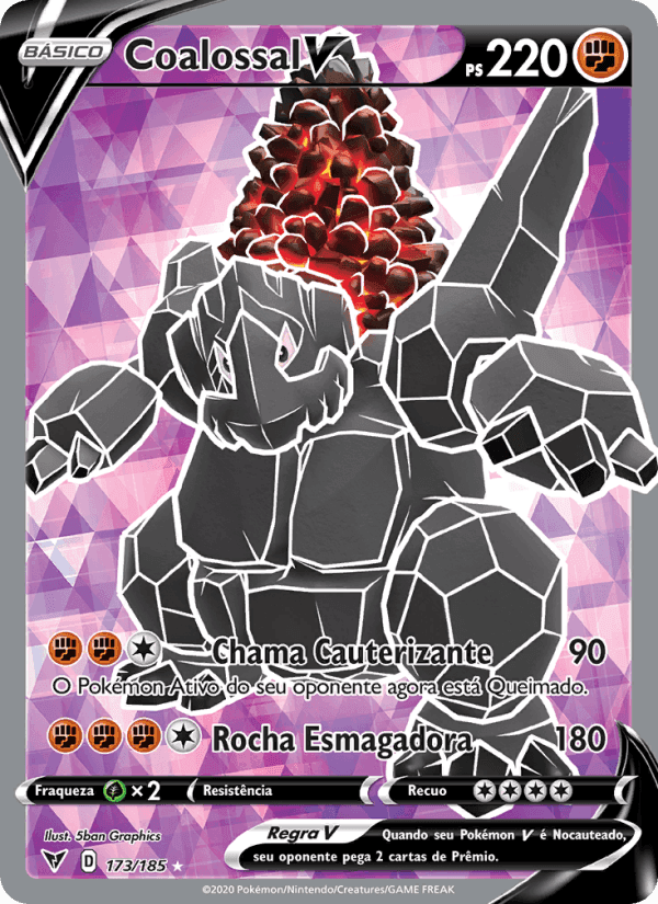 Coalossal V, card 173 from Voltagem Vívida