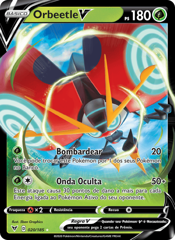 Orbeetle V, carta 20 de Voltagem Vívida