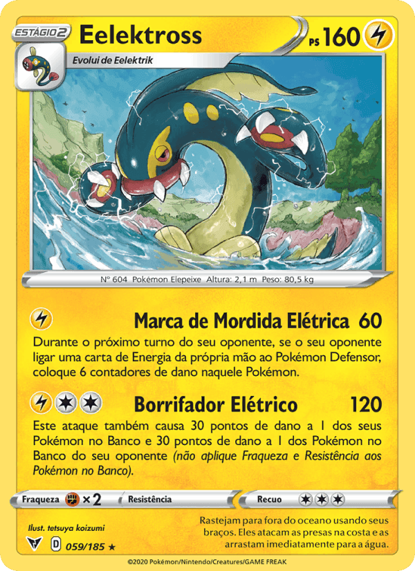 Eelektross, carta 59 de Voltagem Vívida