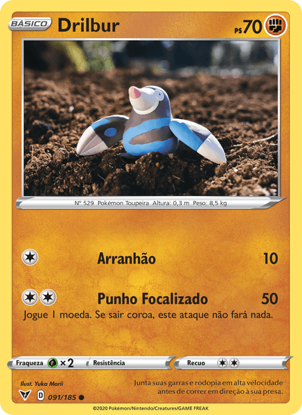 Drilbur, card 91 from Voltagem Vívida