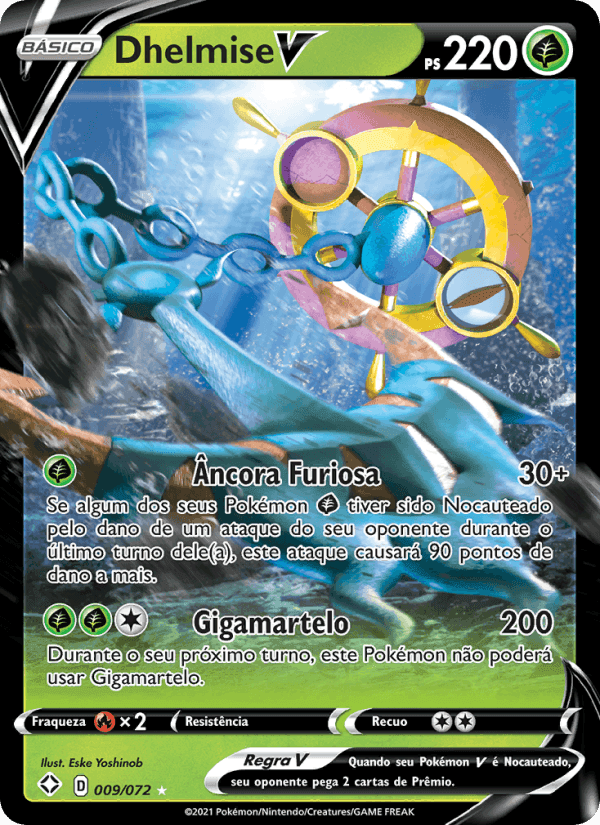 Dhelmise V, carta 9 di Destinos Brilhantes