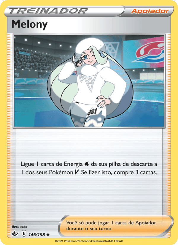 Melony, card 146 from Reinado Arrepiante