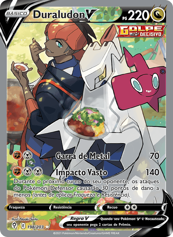 Duraludon V, card 198 from Céus em Evolução