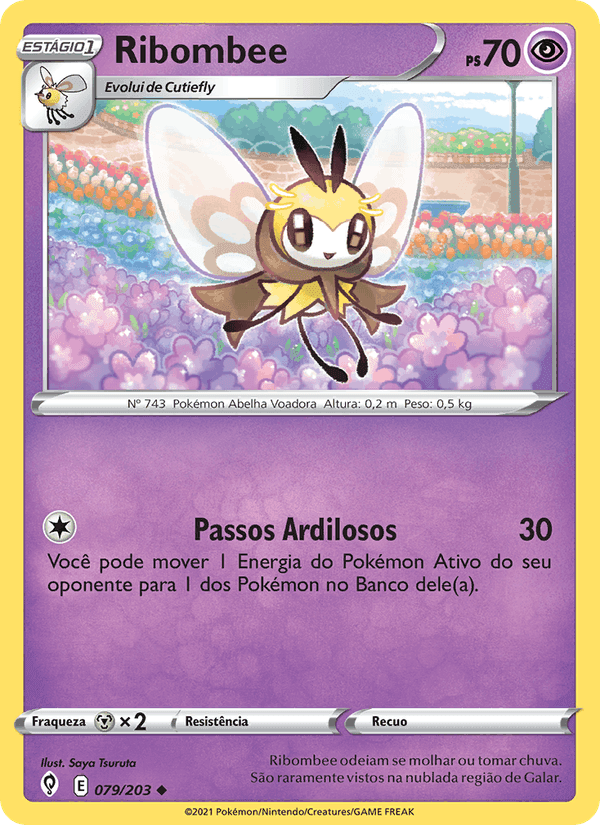 Ribombee, carta 79 de Céus em Evolução