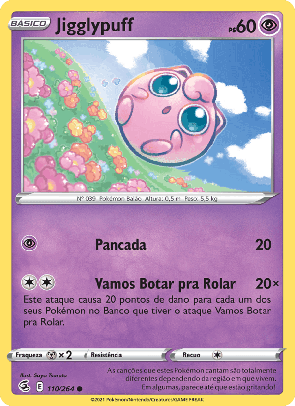 Jigglypuff, carte 110 de Golpe Fusão