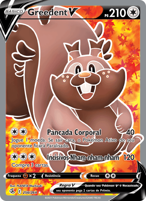 Greedent V, card 256 from Golpe Fusão