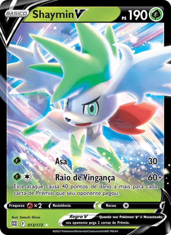 Shaymin V, carta 013 de Astros Cintilantes