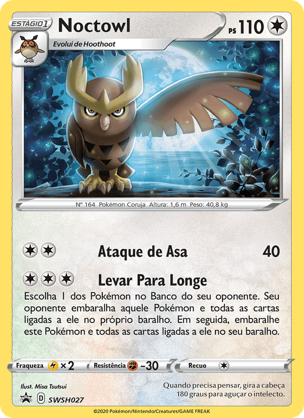 Noctowl, carta SWSH027 di ESES Promos