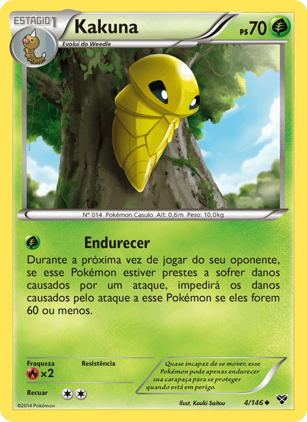 Kakuna, carta 4 de XY
