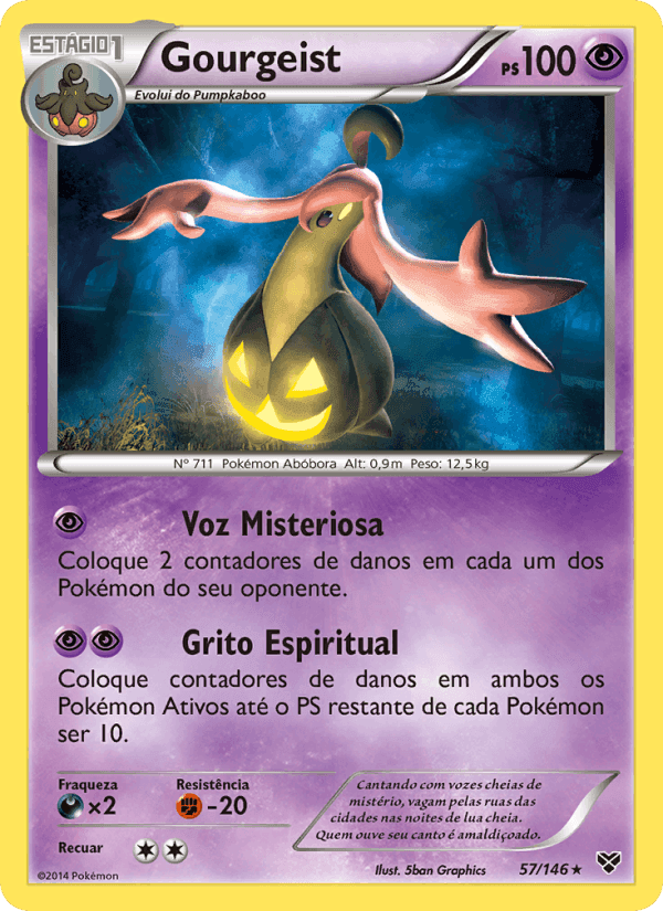 Gourgeist, carta 57 de XY