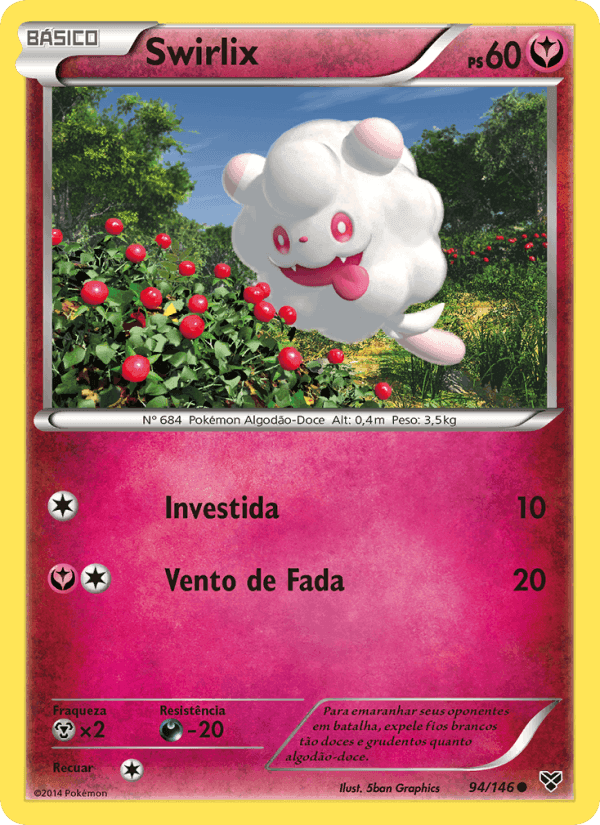 Swirlix, card 94 from XY