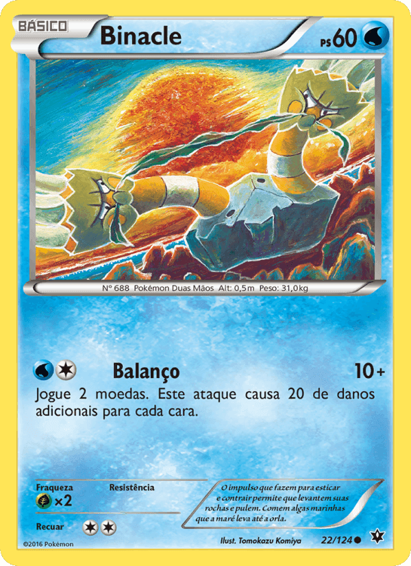 Binacle, carta 22 de Fusão de Destinos