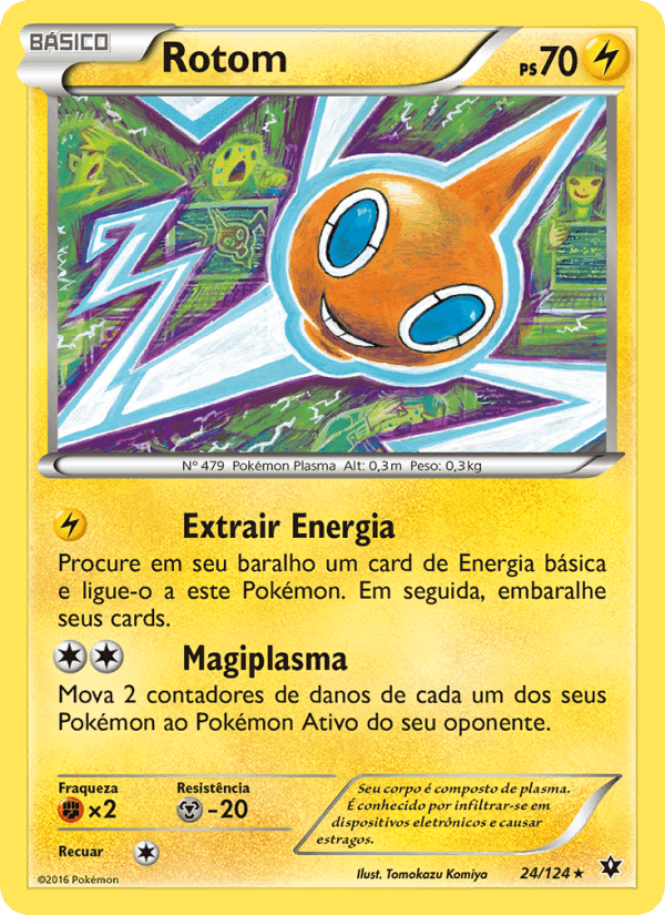 Rotom, carta 24 de Fusão de Destinos