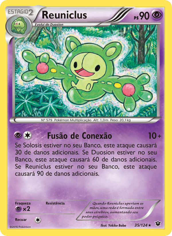 Reuniclus, carta 35 de Fusão de Destinos