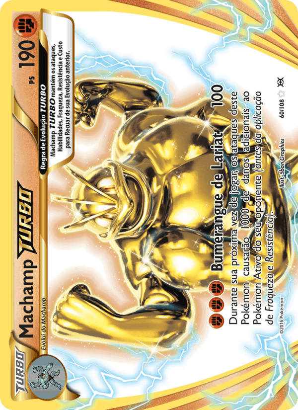 Machamp TURBO, carta 60 de Evoluções