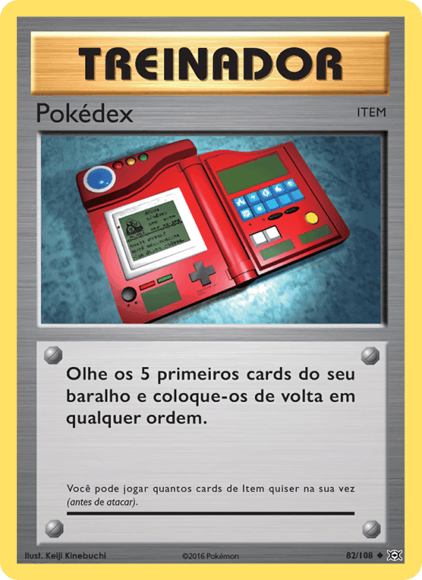 Pokédex, carta 82 de Evoluções