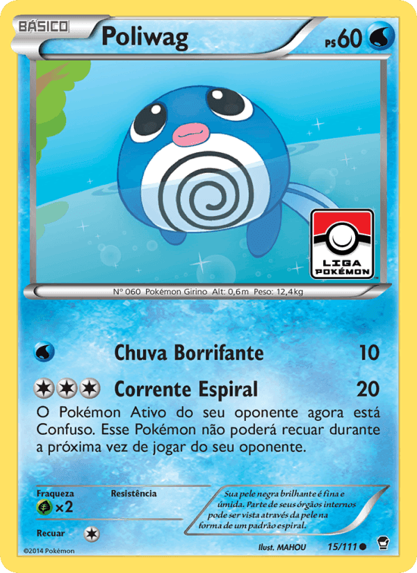Poliwag, carte 15 de Punhos Furiosos
