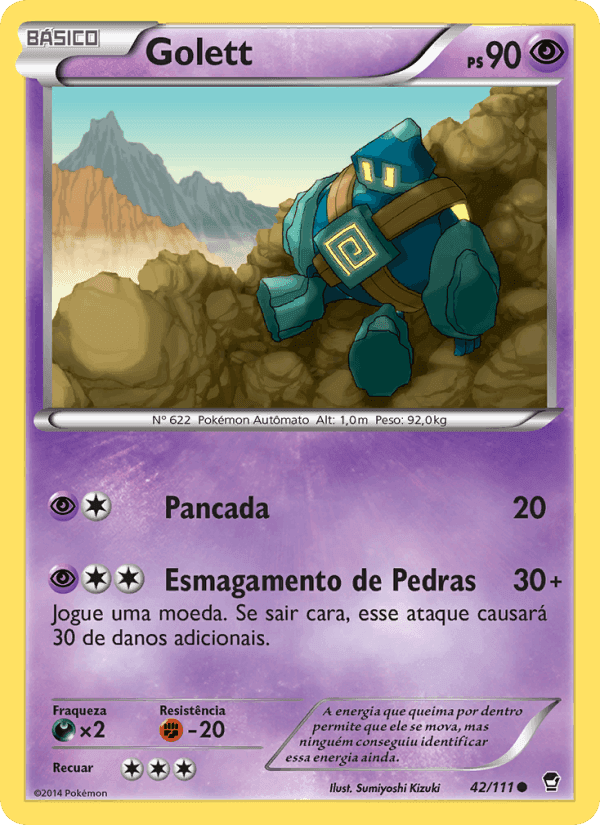 Golett, carta 42 de Punhos Furiosos