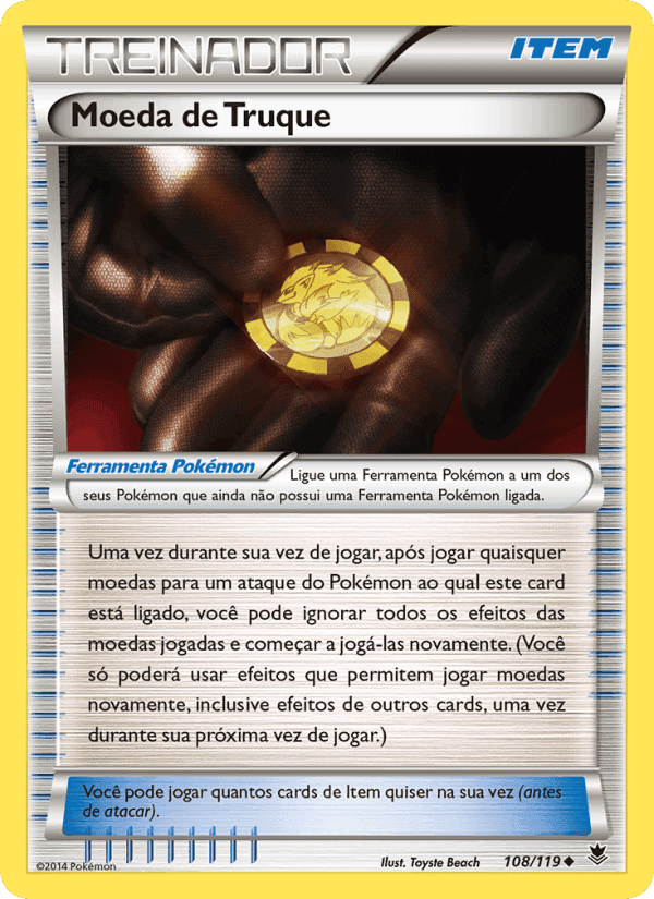Moeda de Truque, card 108 from Força Fantasma