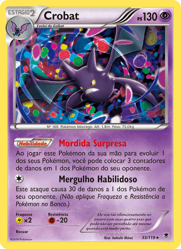 Crobat, carte 33 de Força Fantasma