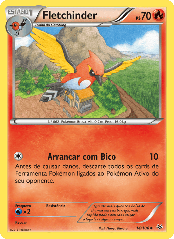 Fletchinder, carta 14 de Céus Estrondosos