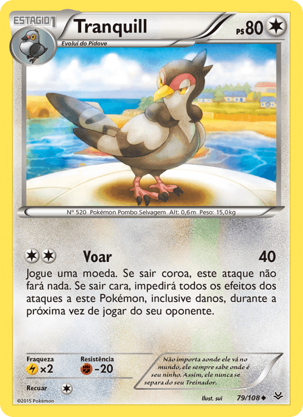 Tranquill, carte 79 de Céus Estrondosos