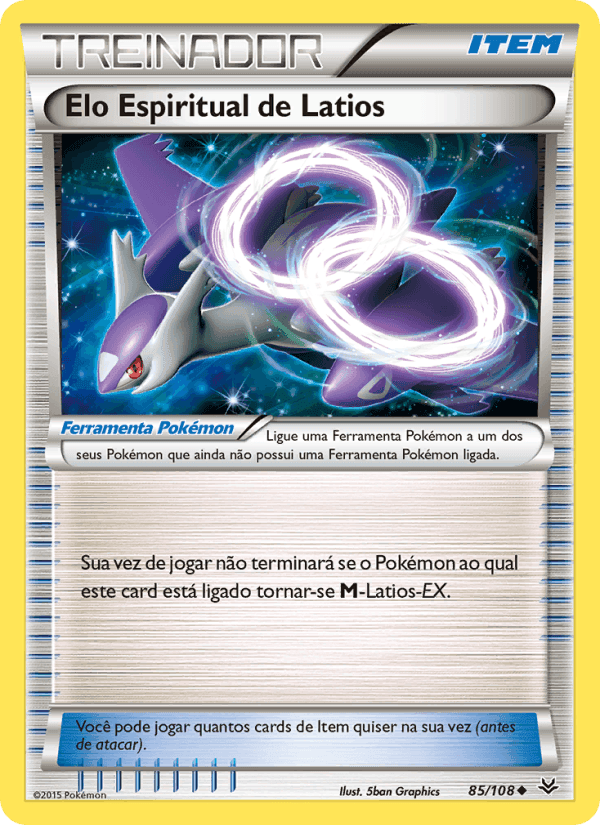 Elo Espiritual de Latios, carte 85 de Céus Estrondosos