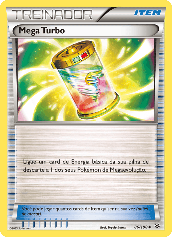 Mega Turbo, card 86 from Céus Estrondosos