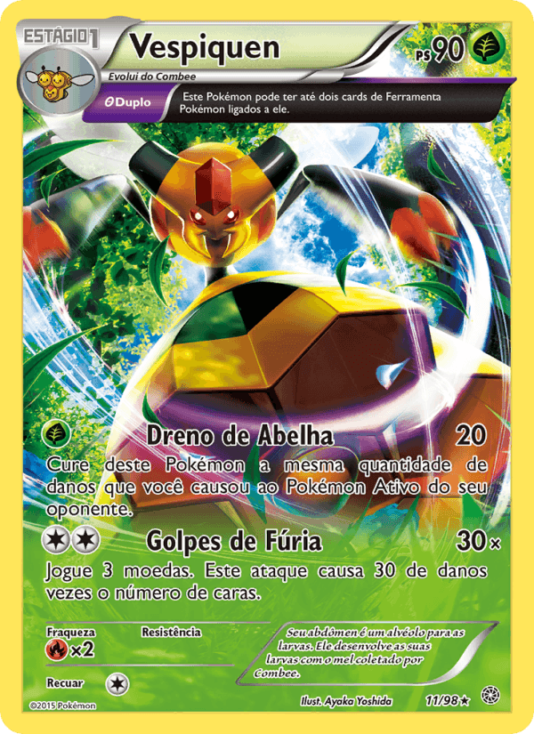Vespiquen, carta 11 de Origens Ancestrais
