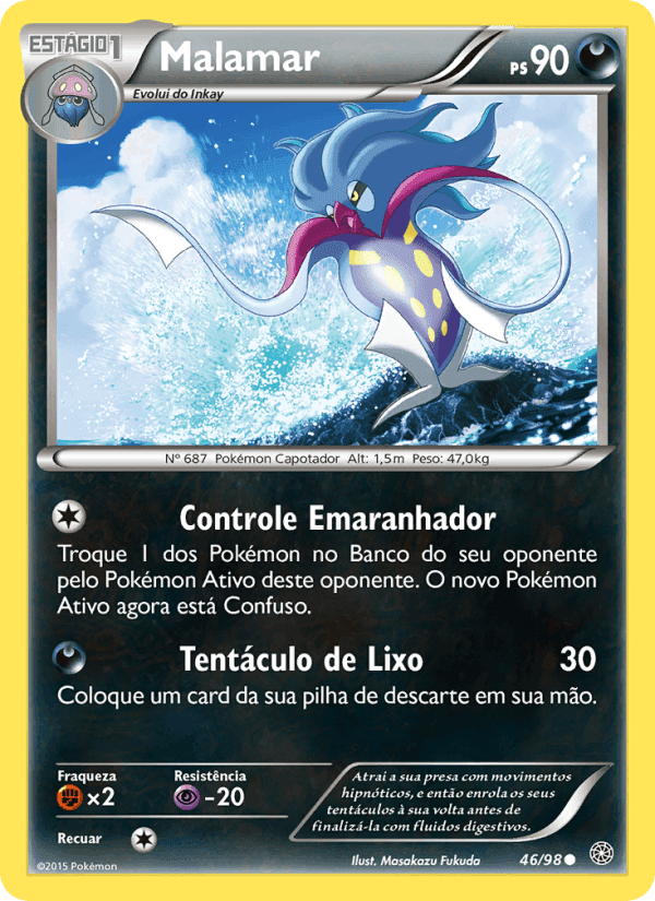 Malamar, carta 46 de Origens Ancestrais