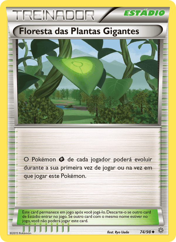 Floresta das Plantas Gigantes, card 74 from Origens Ancestrais