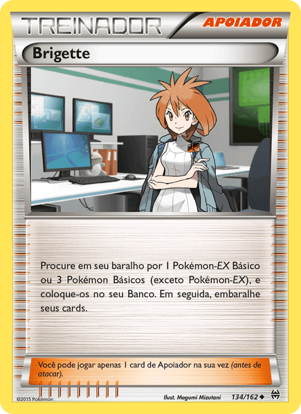 Brigette, card 134 from Turbo Revolução