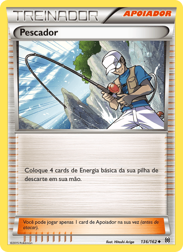 Pescador, card 136 from Turbo Revolução