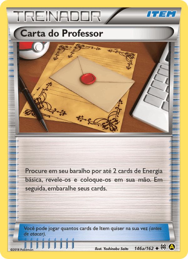 Carta do Professor, card 146 from Turbo Revolução