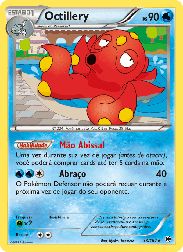 Octillery, carta 33 de Turbo Revolução