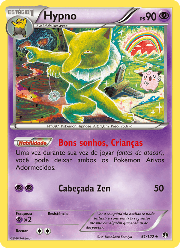 Hypno, carta 51 de Turbo Colisão