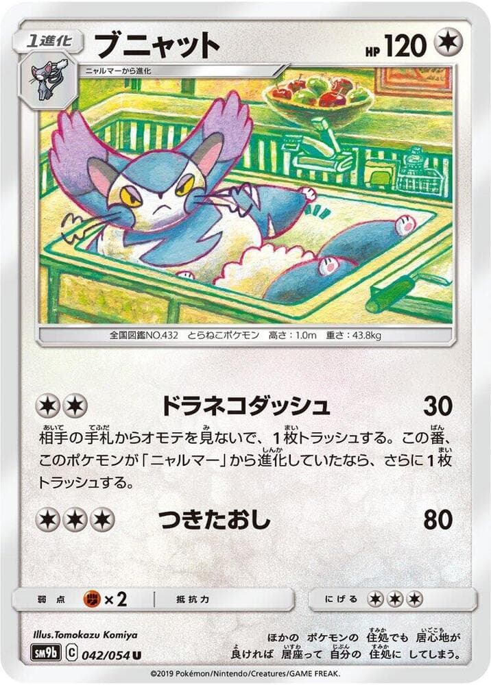 ブニャット, carte 042 de フルメタルウォール